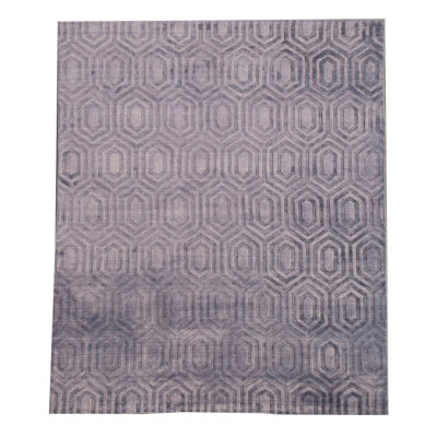  Silk Modern Handmade Area Rug