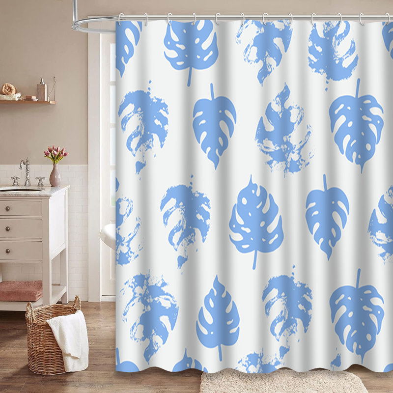 Rideau de douche Summer Tropical, L 72 po x l 78 po