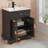 Linsay 24" Freestanding Bathroom Vanity with Sink Top, Faucet, Hand Painted, EPA Certified-1567185229