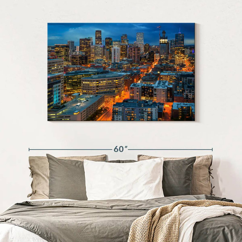 Kavia Denver Blue Hour, H 32 po x l 48 po
