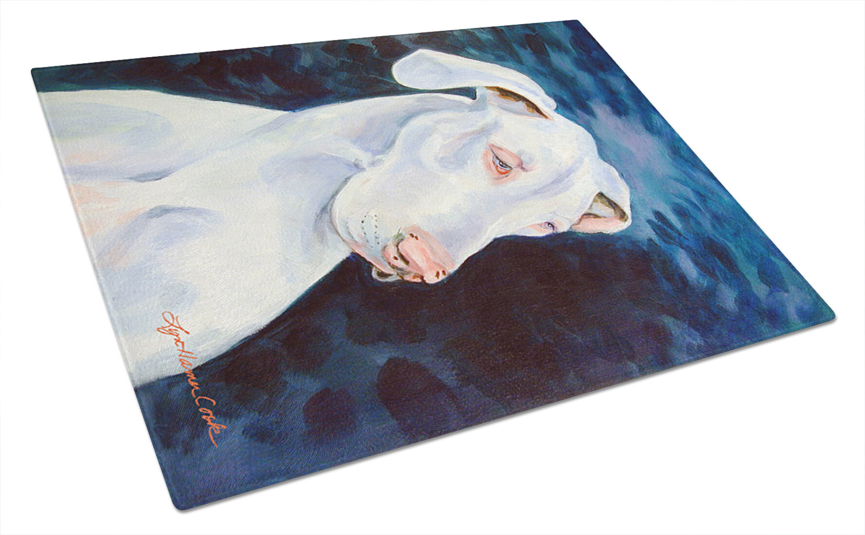 Carolines Treasures Great Dane Glass Cutting Board Wayfair Canada