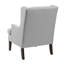 Fauteuil d'appoint Living Space gris avec siège en mousse et coussin en tissu d'ameublement texturé-1694112350