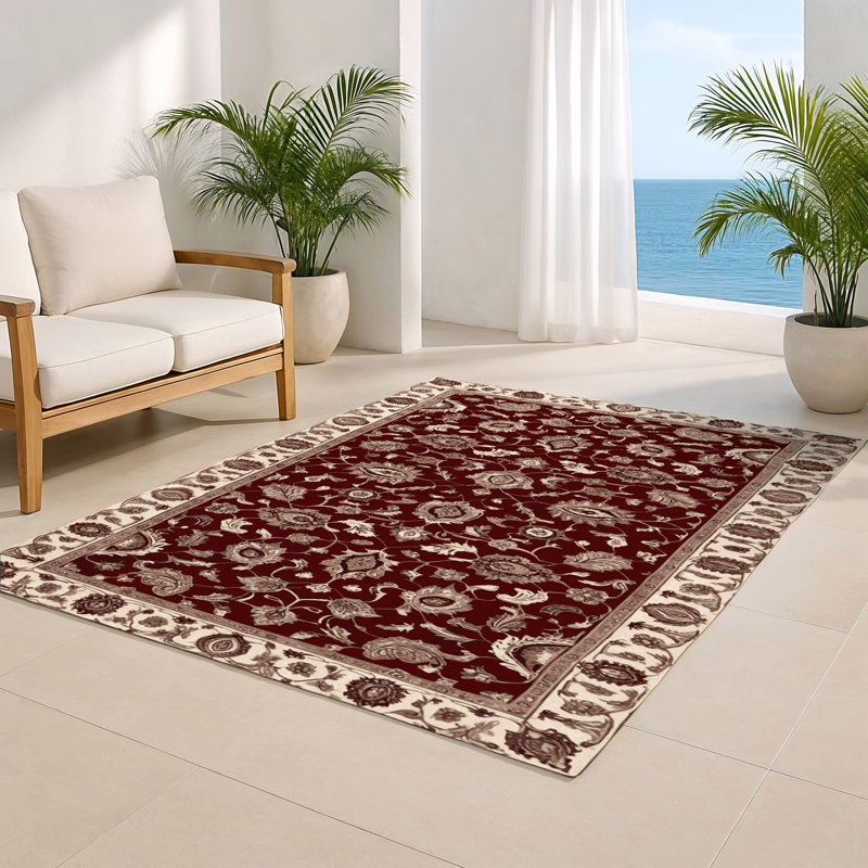 Tapis d'intérieur et d'extérieur Tabriz, Rectangulaire 2 pi x 3 pi