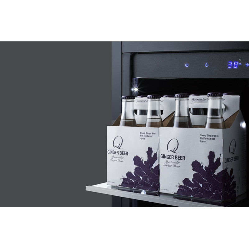 Summit Appiance 18" Wide Built-In Beverage Center, Left Handed