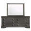 Miroir de style moderne en bois-1469874434