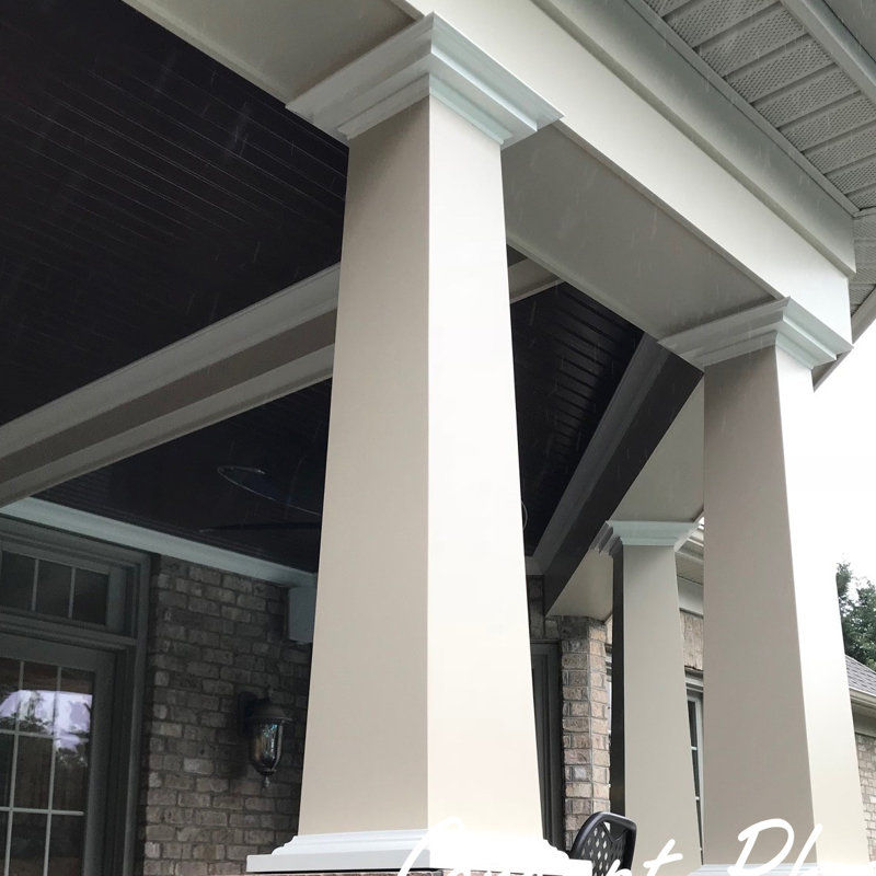 Endura H W D PVC Panel Post, 96" H x 23.63" W