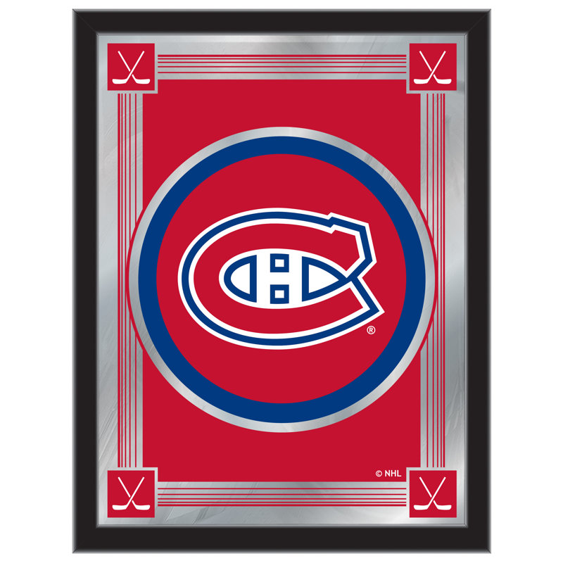 « logo mirror », impression encadrée NHL, Montreal Canadiens