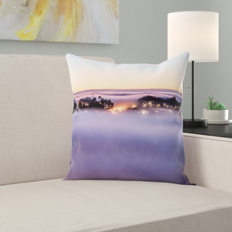Microsuede Throw Pillow