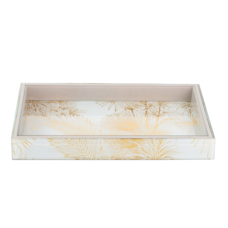 Glass Decorative Tray