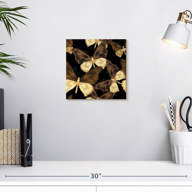 Brampt Butterfly Troupe, 10" H x 10" W