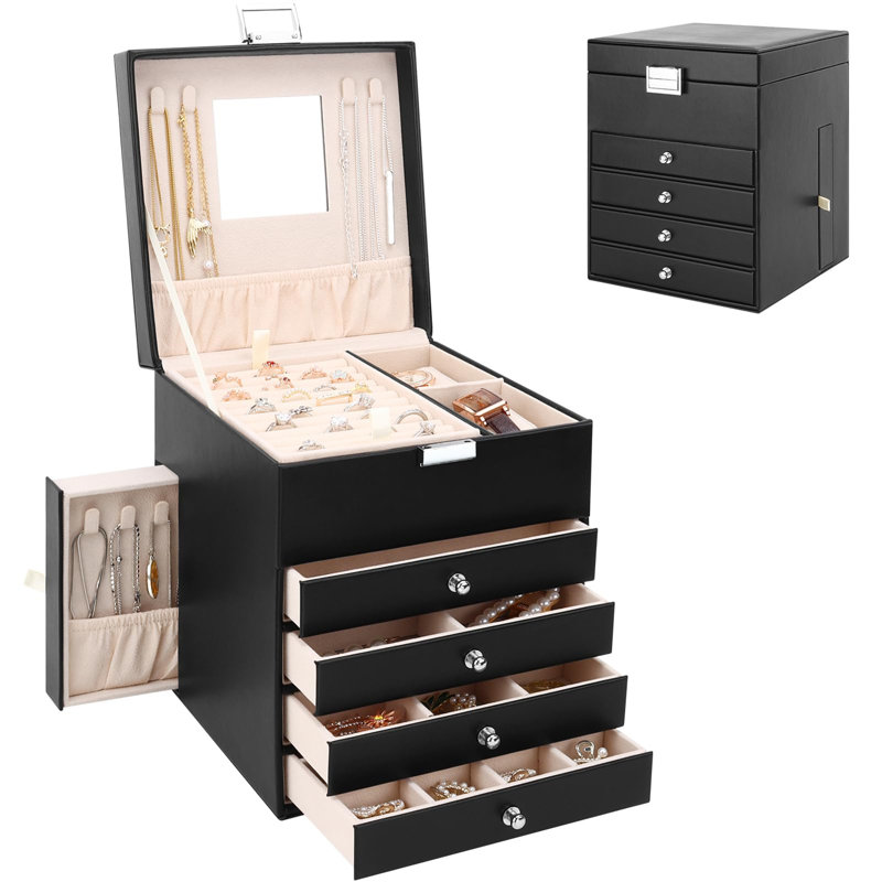 Russella Jewellery Box +, Black