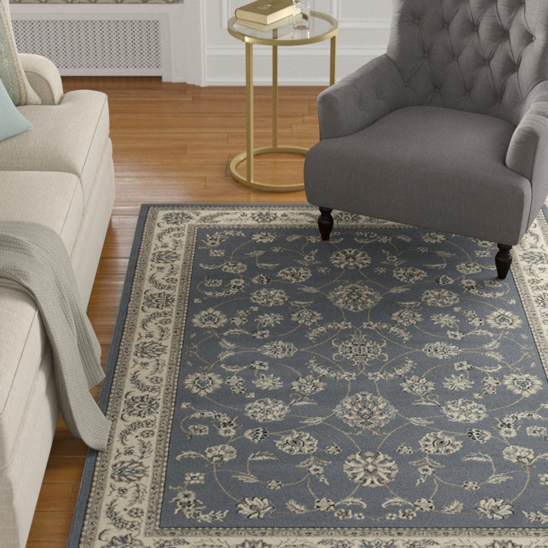 Tapis bleu Chesapeake, Rectangle 5 pi 5 po x 7 pi 7 po
