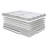 12-inch Mattress Highly Breathable Quilted Cover Hybrid Mattress, White, Plush Foam Mattress in a Box, Luxury Comfort Mattress-1284833331