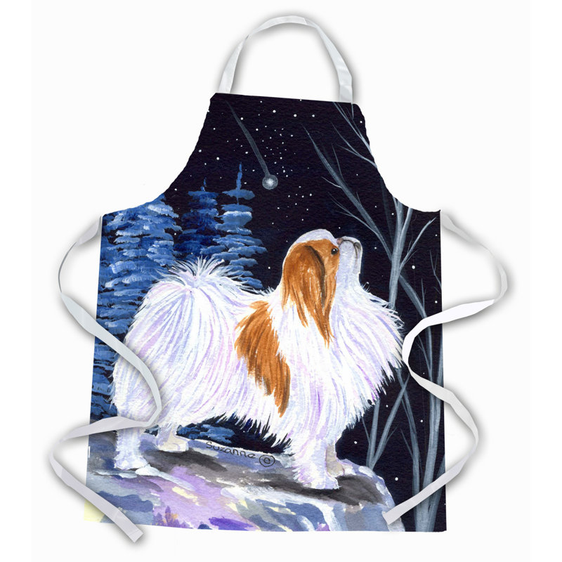 No Pattern Bib Apron