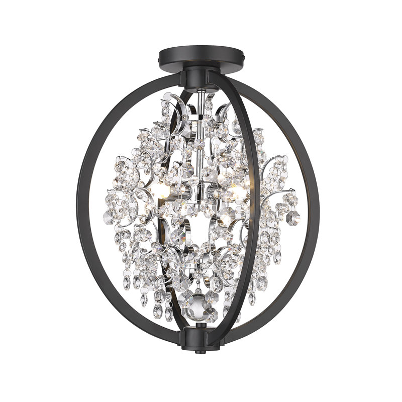 Imagean Flush Mount, Chrome