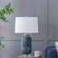 Lampe de table en verre Ellis D16,9 po x H 28 po