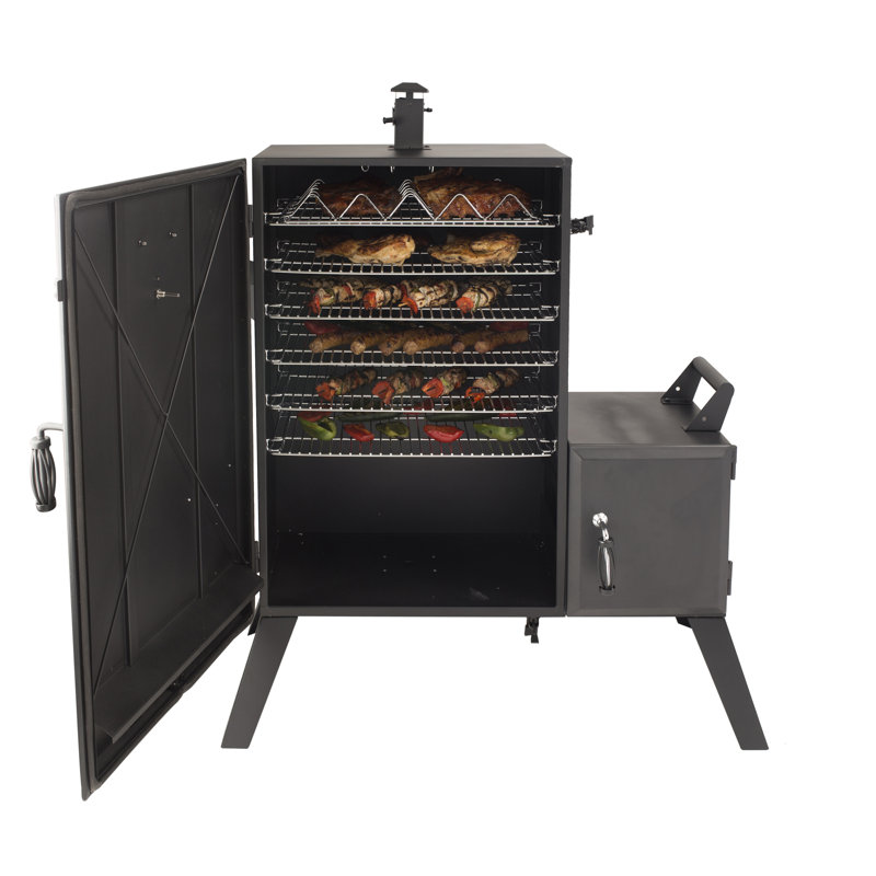 Vertical Offset Charcoal 1890 Square Inches Smoker
