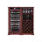Cherry Wood 69-Bottle Wine Refrigerator Cabinet with Advanced Cooling and Humidity Control