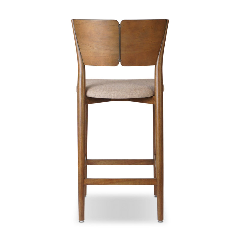 Grady Stool-Antwerp Noir-Counter, Taupe, Walnut