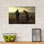 The Angelus by Jean-Francois Millet - Print on Canvas-395261297-395261303