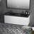 60" Floating Bathroom Vanity Modern Wall-Mounted Double Vanity with Integrated Resin Top and 2 Basins,  2 Cabinets, 2 Soft Close Drawers, Full Assembly-1623666460-1623666456