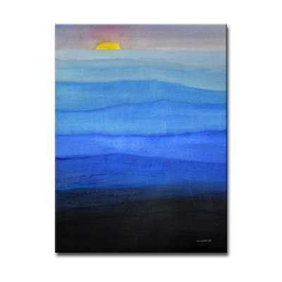 Misty Blues by Norman Wyatt, Jr - Print on Canvas