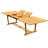 Maldives 6 - Person Teak Wood Patio Dining Set with Rectangular Table