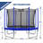 Machrus Upper Bounce 10 FT Round Backyard / Outdoor Trampoline Set with Safety Enclosure System-1574910084