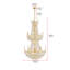 Eustacio - Lustre empire unique avec accents de cristal-1627095175-1734264965