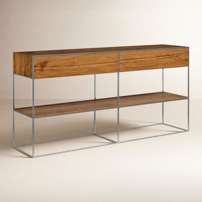 Ophelia 63'' Solid Wood Console Table