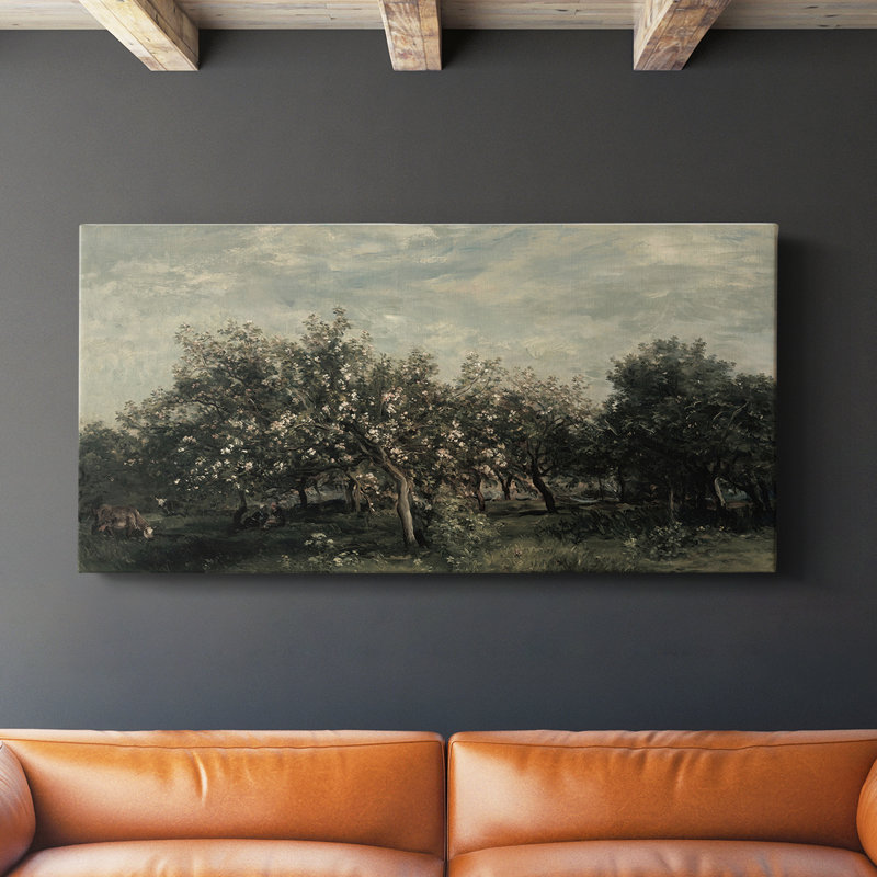 Série paysage - DCC XXXV - Toile tendue avec châssis - Prêt à accrocher, H 16 po x l 32 po