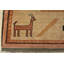Tapis rose nouvel âge en laine 6 pi 10 po x 8 pi 8 po Gweneth