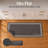 Two-Tone Black Kitchen Runner Rug 20x48-121861076-121861077