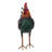 Metal Rooster Statue