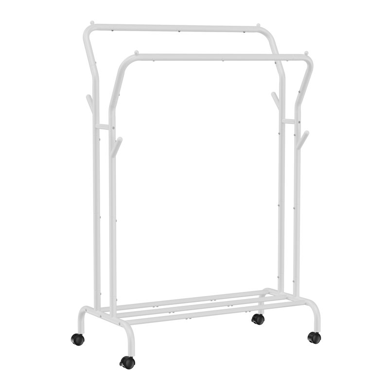 Sarka 103.5cm Rolling Clothing Rack