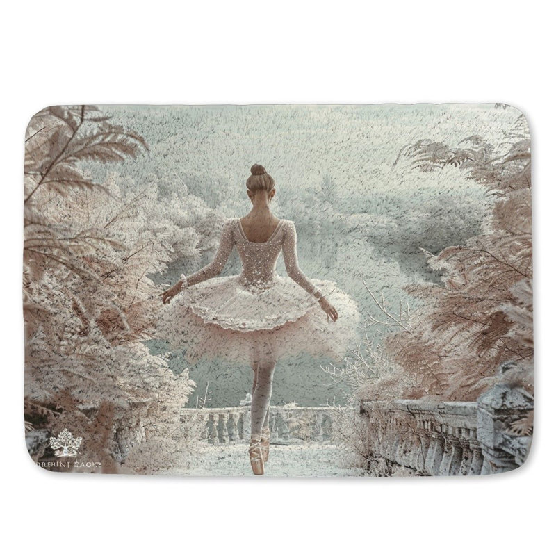Trishawna Microfiber / Microsuede Non-Slip Bath Mat, 17"W x 24"L