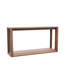 Console rectangulaire en placage de bois massif de 60 pouces avec beaucoup de rangement pour l'entrée et le salon-1530383761
