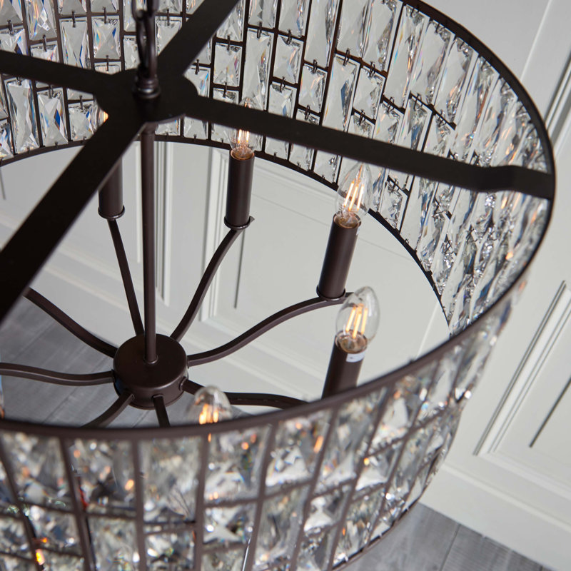 Hoffmann Mylo 8-Light Drum Pendant