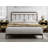 August Grove® Metal Full Size Headboard, Adjustable Height, Farmhouse Victorian Style, Steel Headboard Only For Bedroom, Easy Assembly, Brown-2010374291-2010374293