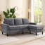 L-shaped Sofa Sectional With Usb, Cup Holder -1202498367