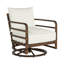 Malibu Swivel Patio Chair with Cushions-83259569-83259556