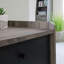 Bureau, finition grise