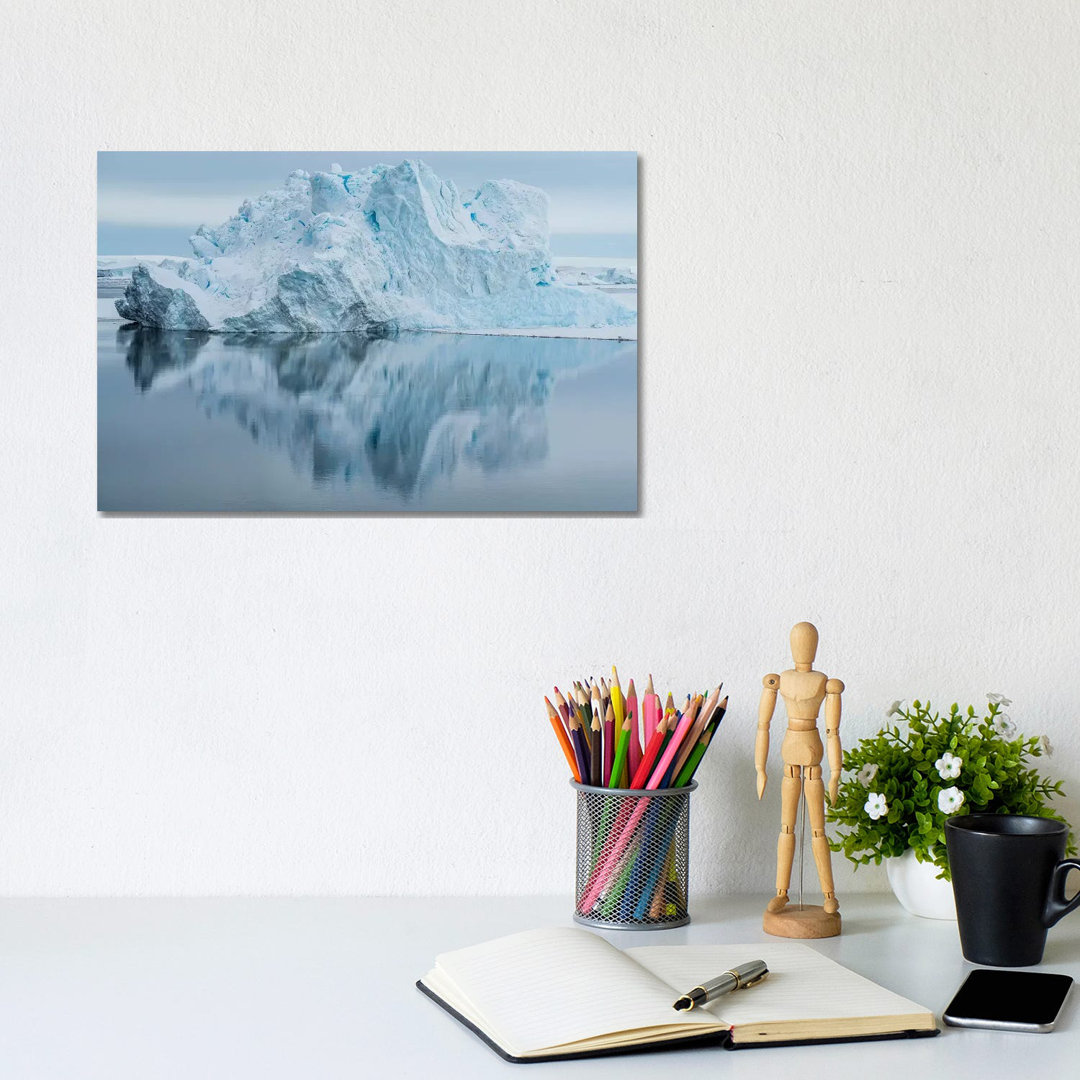 Icebergs In The Southern Ocean, Antarctic Peninsula, Antarctica - Wrapped Canvas Print