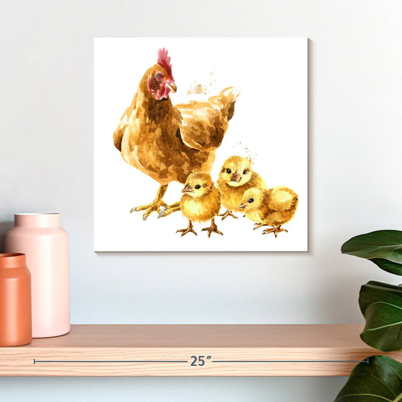Crowle Hen And Chicks, 16" H x 16" W
