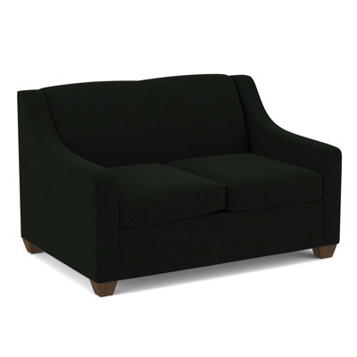 Causeuse à accoudoirs carrés 52 po avec coussins réversibles Phillips