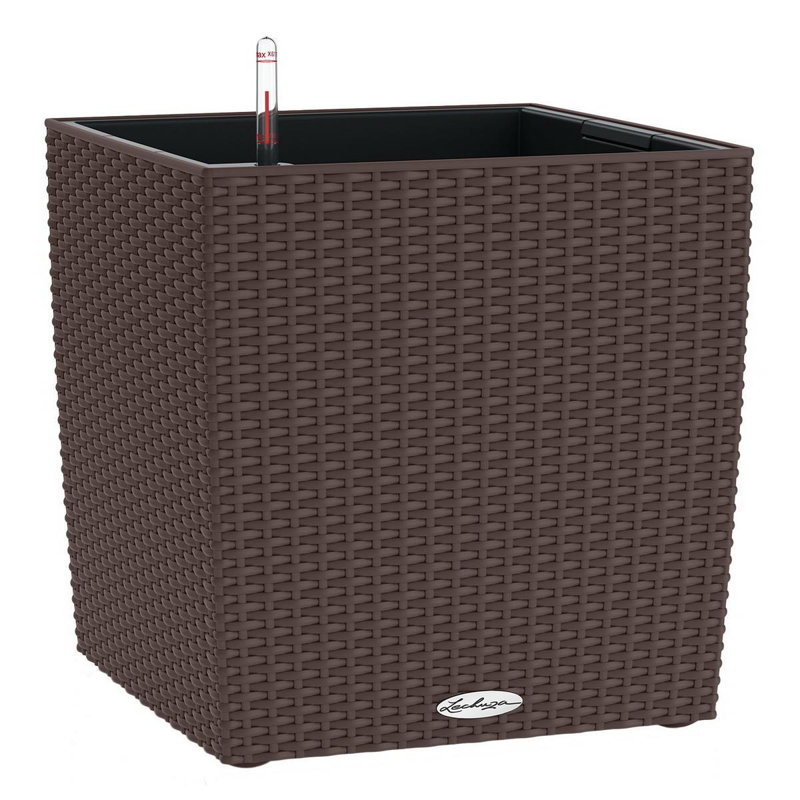 Moneak Planter Box, Mocha, 40cm H x 40cm W x 40cm D