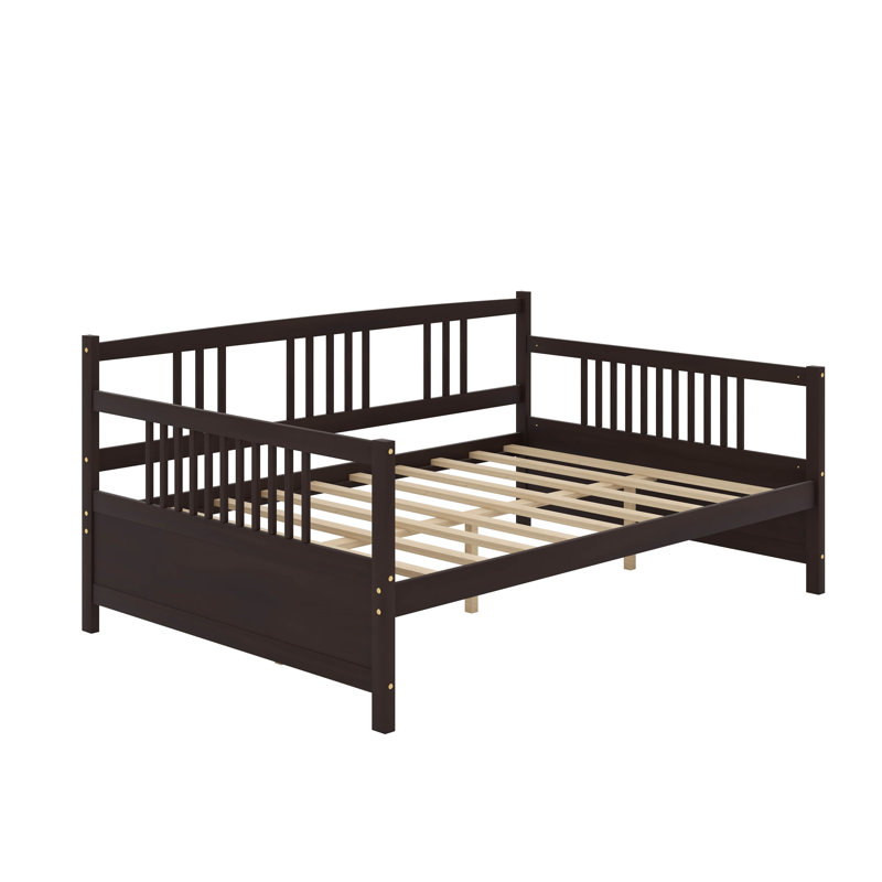 Full Size Daybed With Support Legs, Espresso