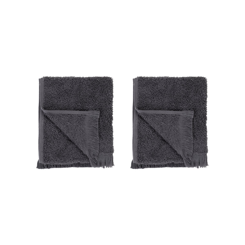 Frino 2 Piece 100% Cotton Hand Towel Set, Magnet 