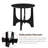 Modern Round Coffee Table With Adjustable Feets-1149296421