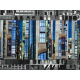 Patchwork City 73 Print by Marilyn Henrion